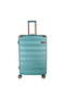 Hard Case Medium Luggage Trolley ABS Lightweight With Built In TSA Type Lock A5125 Light Green - 2