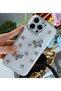 iPhone 16 Promax Compatible Silicone Case with Metal Butterfly Toy Design - 4
