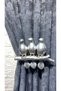 Curtain Rail Curtain Accessory Polyester Casting Premium Lever Curtain Holder 1Pcs - 2