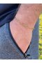 Paperclip Steel Men's Bracelet Gold Color - 7
