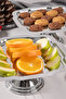 Luxury 2-Piece Daisy Silver Footed Cake, Cake, Cookies, Dessert, Treat, Dowry Presentation Service Stand - 4