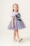 Short Sleeve Flower Detail Girls' Evening Dress (3-6 Years) - 7