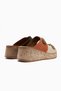 Samina Multi-Colored Double-Striped Wedge Heeled Women's Slippers Opportunity Product - 4