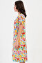 Cotton Women's Short Sleeve Zippered Home Dress, 408200 - 2