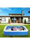 ® Inflatable Swimming Pool Kiddie Pool Large Size Blow Up Swimming Pool for Family Adults Kids