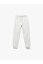 Cotton Tie Waist Basic Jogger Sweatpants