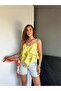 Women's Summer New Season Adjustable Strap Ruffle Blouse - 6