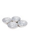 Astin Ceramic Round Soup Bowl - 15cm, Multicolor Designer Bowl (Set of 4)