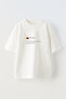 Kanye Tweet Front Printed Cotton White Oversize t Shirt