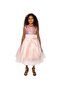 D' Daniela - Sparkly Sequins and Flower Dress - Pink