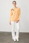 Women's Crew Neck Cashmere Sweater Salmon - 5