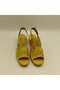 Calina Yellow Genuine Leather Handmade Sandals – Colorful Summer Style - 3