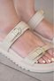 Vera Beige Buckle Detailed Women's Daily Slippers - 5