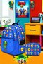 Brawl Stars Primary School Bag Boys Neon Character Nutrition Backpack Orthopedic Waterproof 3 Compartments with Water Bottle