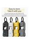 Type-C to Type-C Keychain Type 240W 80Gbps 8K60Hz Mini Cable Otgzb Black - 2