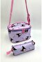 Girl's Primary School Bag 3-Piece Set Character Patterned First School Bag Lilac - 7