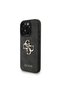 iPhone 16 Pro Compatible Case Licensed Wrist Strap Drawstring Metal 4g and Cover with Text Logo Black - 2