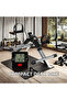 Mini Stepper Folding Desk Bike Pedal Exerciser ABS Steel Construction Home Office Fitness Workout - 4