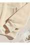 Artric Monkeys Printed Hooded Beige Sweatshirt with Pocket and Wool Inside - 4