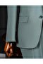 Italian Style Slim Fit Jacket Pants Suit Green T14141 - 4