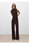 Slim Knitted Wideleg Pants - 2