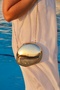 Imported Luxury Shiny Metal Looking Bag - 7