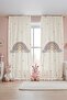 Plain Pastel Rainbow Patterned Children's Nursery Drapery Curtain (Single Panel Pricing)