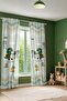Rainbow Dinosaur Safari Patterned Children's Baby Room Background Curtain (Single Wing Pricing) - 2