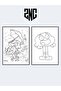 Gumball Themed Coloring Book, (+20), (Full Page Picture Coloring Book) - 3