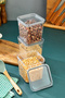 3 Piece Storage Container Set with Gaskets and Leak-Proof Lids – Refrigerator and Dry Food Compatible 3X1600 ml - 4