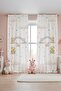 Cloud and Rainbow Friends Patterned Children's Baby Room Background Curtain (Single Wing Pricing) - 3