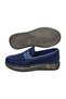 Transparent Sole Men's Shoes Navy Blue - 4