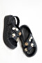 Black Women's Sandals 20773 - 4