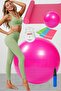 9 Pilates Set Plates Set Pilates Ball Mat Mat Pump Balance 3 Piece Resistance Band Elastic Pink - 4