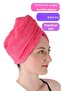 Luxury Soft Hair Dryer Cap Fuchsia