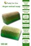 Pumpkin Fiber Argan Extract Soap Handmade Natural 120 Gr