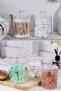3-Piece Crystal Bathroom Organizer Cotton Swab Floss Holder Jewelry In-Cabinet Organizer - 7