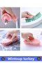 Custom Durable Ultra Flexible Bendable Hard Floor Faucet Kitchen Bathroom Hanging Cleaning Brush 1 Pcs - 3