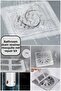 20 PIECES Drain Cover Strainer Self-Adhesive Bathroom Drain Cover Multipurpose Steel Tape - 2