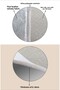 Grey-Pink Bath Mat Set with Non-Slip Base, Washable (50X60, 60X90 cm) - 4