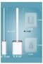 Silicone Bathroom Toilet Toilet Bowl Cleaning Brush And Holder WC Toilet Bowl Brush GODHLIFE-SLK57 - 4
