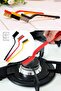 3 Pieces Wire Brush Cooker Oven Barbecue Grill Airfryer Cleaning Dirt Rust Oil Removal Brush Rust - 2