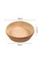 50 Pcs Airfryer Baking Paper Air Fryer Xiaomi Philips Oil-Free Tefal Kumtel Mi - 4