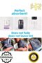 (2 Pieces) The Most Easy to Squeeze Professional Magic Floor Cloth 50-70 Cm Large Size - 5