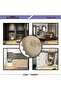 Lisa Cream 3-Piece Lacy Toilet Set Dowry Bath Rug Mat Set - 5