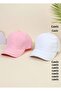 Sports Hat Unisex 2 Pieces Adjustable with Velcro on the Back - 2