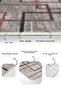 Geometric Motif Knitted Patterned Geometric Antique Motif 2-Piece Bath Mat Set on Brown Floor - 4