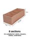 8 Compartment Beige Cabinet Drawer Accordion Type Folding Laundry Organizer - 2