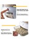 6 Kilogram Dry Food and Pulses Organizer - 360 Degree Rotatable, 6-Compartment Airtight Storage Box - 2