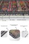 Authentic Motif Butler on Antique Floor Antique Motif Ethnic Motifs 2-Piece Bathroom & Kitchen Mat Set - 5